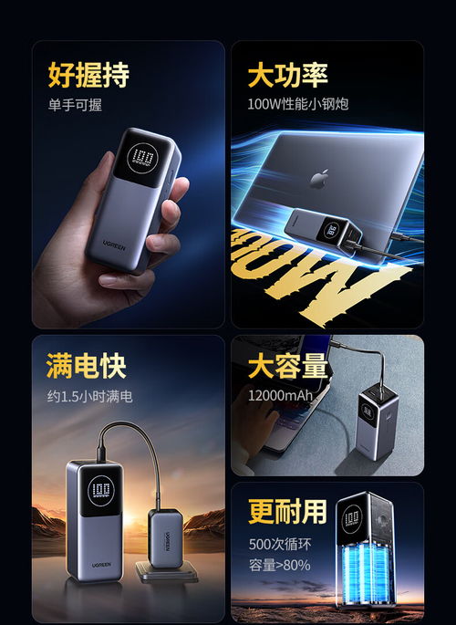 綠聯(lián)能量湃 Pro 100W充電寶震撼開售 12000mAh大容量，便攜登機(jī)，限時(shí)169元搶購(gòu)！