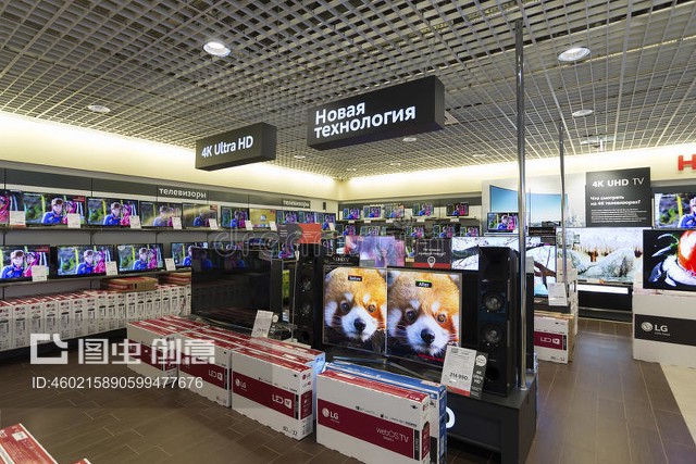 莫斯科Khimki連鎖店電視展示實(shí)錄 電子產(chǎn)品零售的一瞥